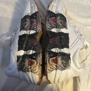 Gucci rython White Sneakers with tiger Design